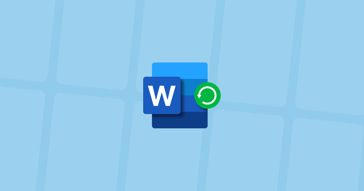 How to recover an unsaved Word document on your Mac